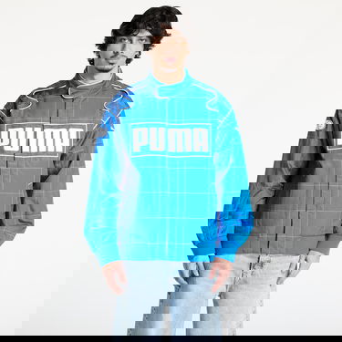 Bunda Puma Archive Seasonal Relaxed Racer Jacket Modrá | 62991458, 0