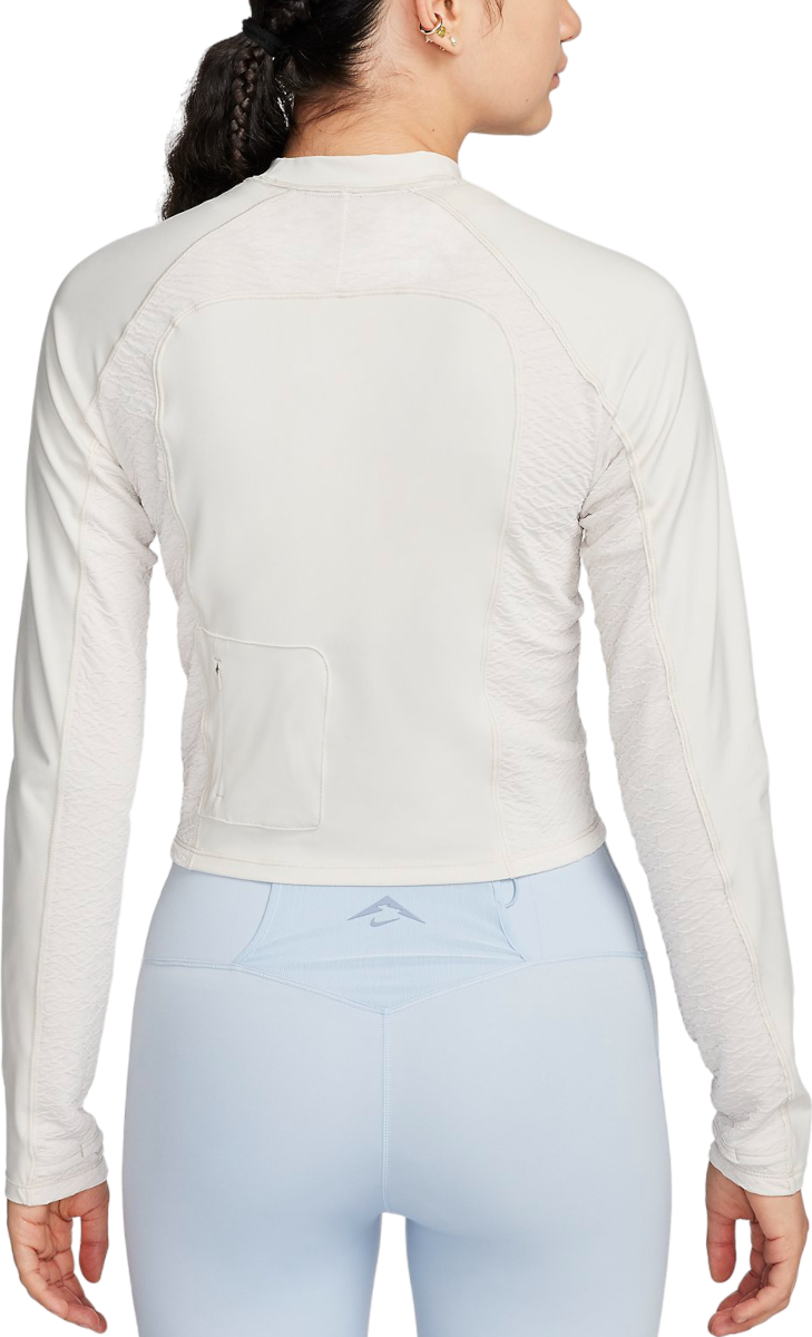 Tričko Nike TRAIL DF LS TOP Biela | fn4706-104, 1