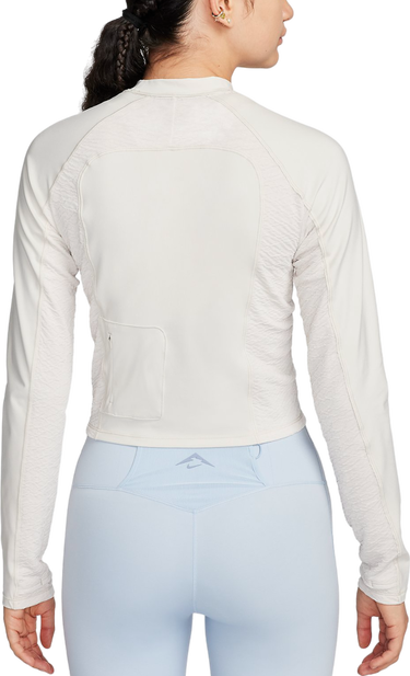 Tričko Nike TRAIL DF LS TOP Biela | fn4706-104, 1