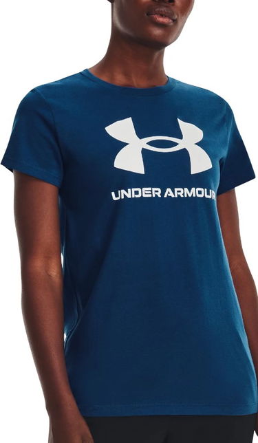 Tričko Under Armour Sportstyle Navy | 1356305-426, 0