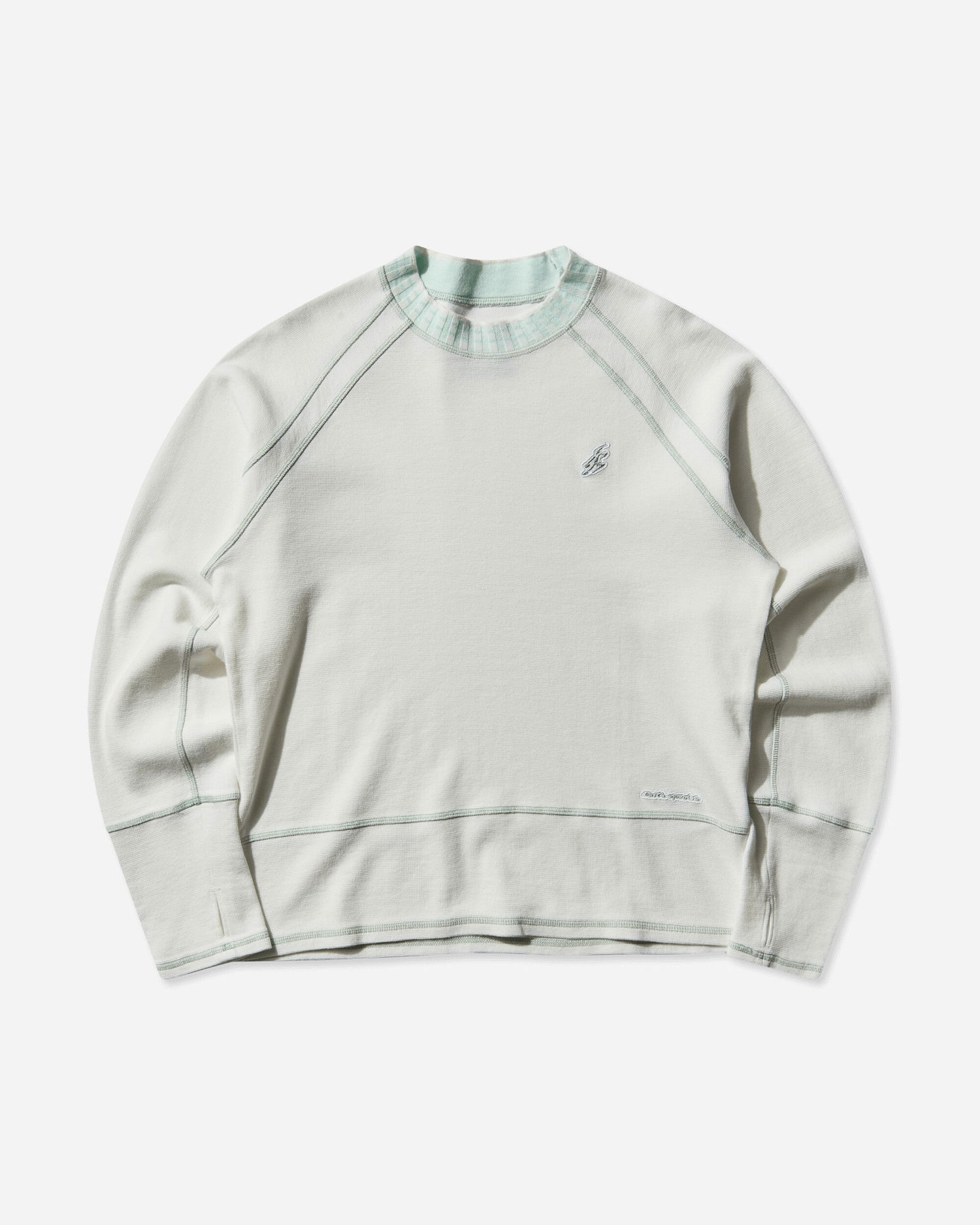 Tričko Asics Novalis Tamarica Contrast Stitch Raglan Longsleeve T-Shirt Zelené | 2203A328-100, 1