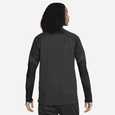 Tričko Nike Therma-FIT Strike Winter Warrior Full-Zip Drill Top Čierna | DQ5047-010, 4
