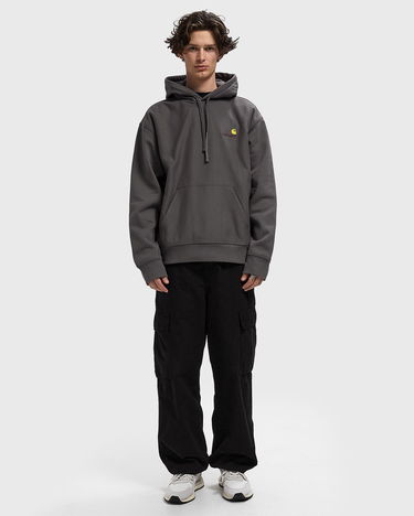 Mikina Carhartt WIP American Script Hooded Sweatshirt Šedá | I028279-33C.XX, 2