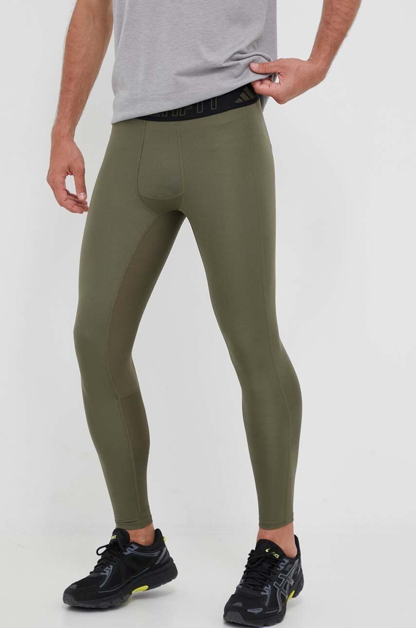 Legíny adidas Performance Techfit Training Long Tights Zelené | IM3411, 0