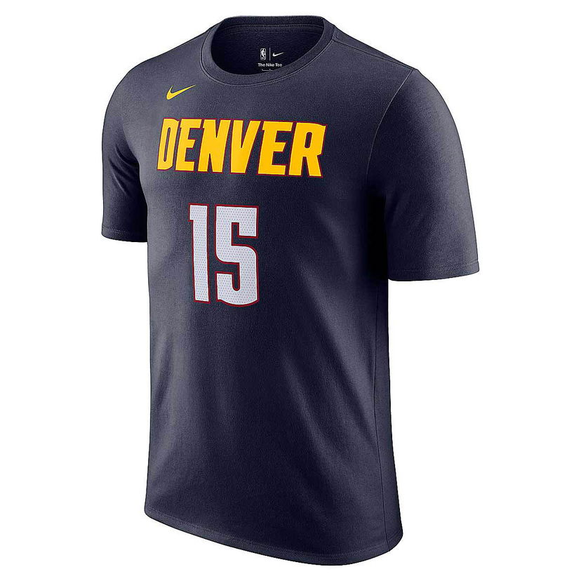 Oblečenie Nike NBA DENVER NUGGETS ICON NIKOLA JOKIC N&N T-SHIRT, MARINE BLUE Čierna | DR6372-423