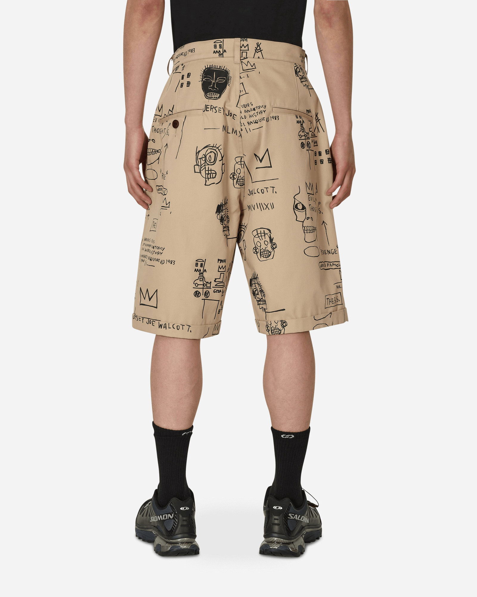 Jean-Michel Basquiat Print Chino Shorts