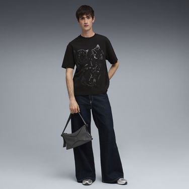 Tričko Puma Itty Bitty Graphic T-Shirt Čierna | 632363_01, 2