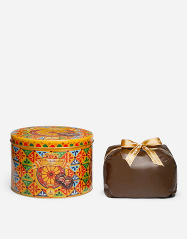Home decor Dolce & Gabbana Panettone With Glazed Chestnuts And Gianduja Rôznofarebný | PN1000YEL1082000, 3
