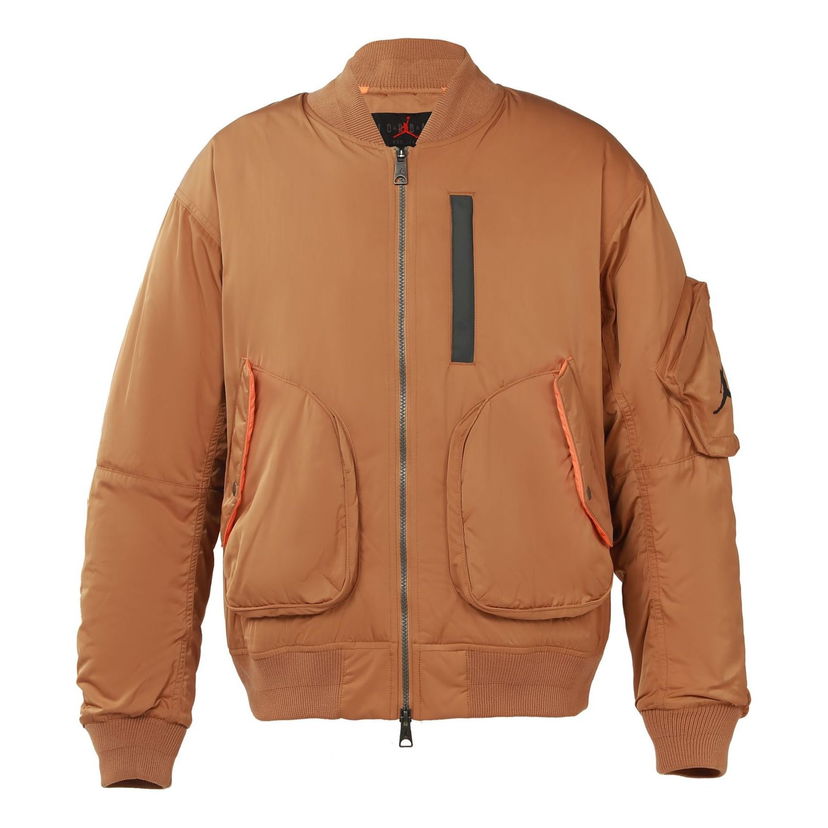 Bomber bunda Jordan Jordan MA-1 Flight Reflective Warm Jacket Hnedá | CK6669-290