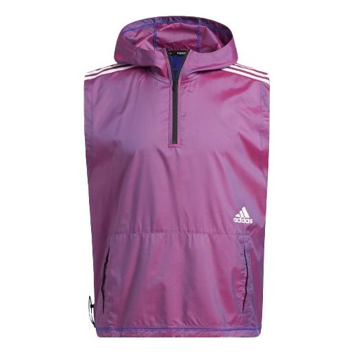 Vesta adidas Originals Training Sleeveless Hoodie Fialová | GL0426, 0