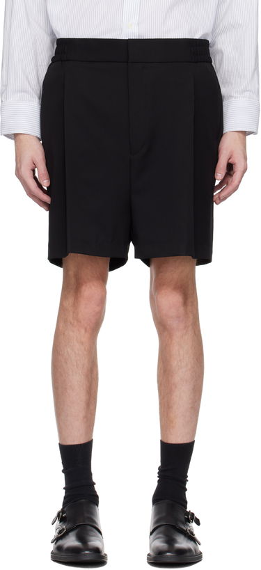 Šortky BOSS Hugo Pleated Shorts Čierna | 50540339, 0
