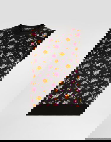 Tielko Dolce & Gabbana Small Rose Bouquets-print Silk Tank Top Rôznofarebný | FXT06TJBSOPHN5XR, 0