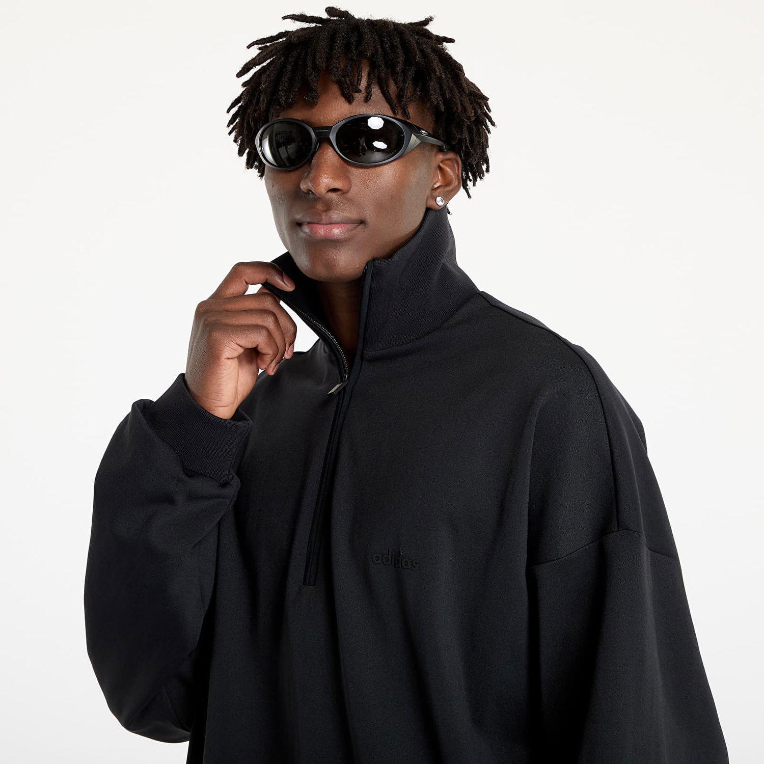 Mikina adidas Originals Fear Of God Athletics x Dry Tri 1/2 Zip Pullover Black Čierna | IM5317, 1