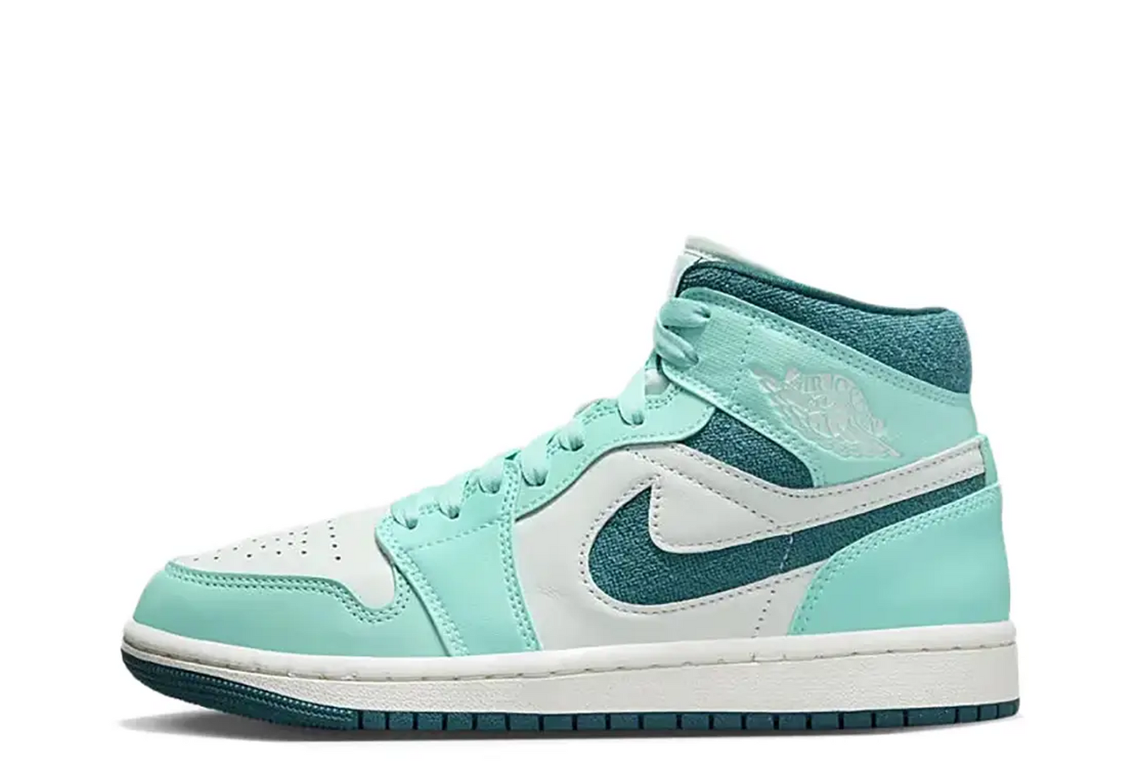 Air Jordan 1 Mid "Bleached Turquoise" W