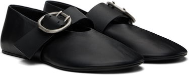 Tenisky a topánky Jil Sander Jil Sander Buckle Ballerina Flats Čierna | J15WZ0031_P8175, 3