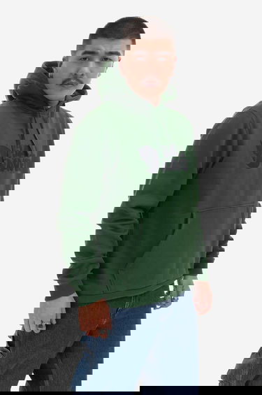 Mikina FJÄLLRÄVEN Hoodie With Print Zelené | F84144.678, 4