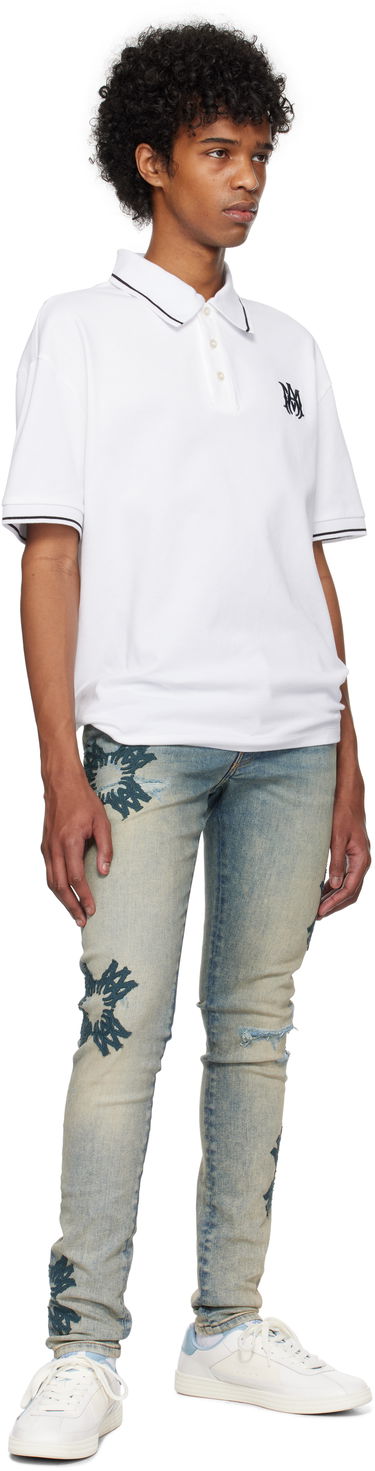 Polo tričko AMIRI Amiri MA Core Logo Polo Biela | AMJYPO1009, 3