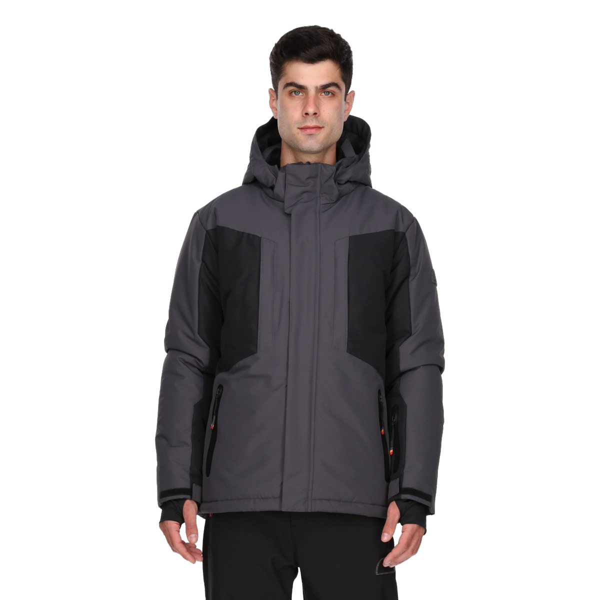 Prešívaná bunda Ellesse Riccardo Hooded Ski Jacket Šedá | ELA243M511-31, 0