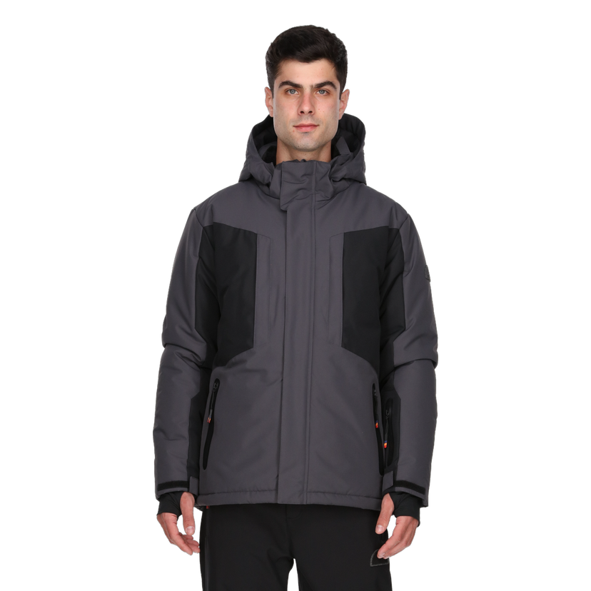 Prešívaná bunda Ellesse Riccardo Hooded Ski Jacket Šedá | ELA243M511-31