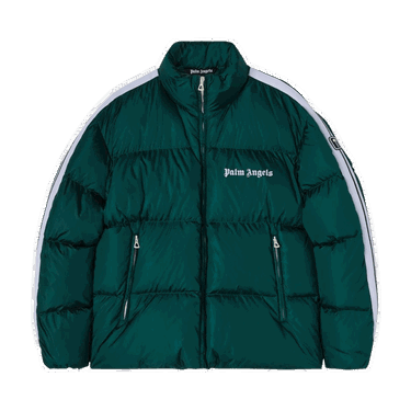 Prešívaná bunda Palm Angels Classic Track Down Jacket Zelené | PMED019F22FAB0015501, 0