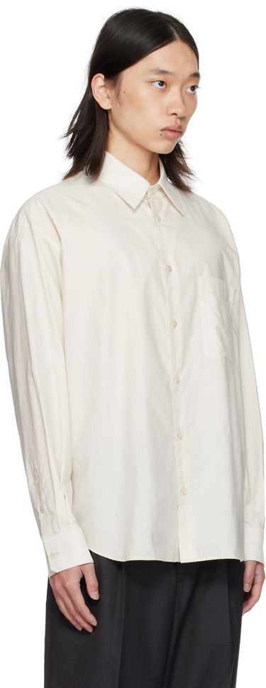 Košeľa LEMAIRE Regular Fit Long Sleeve Button-Up Shirt Šedá | SH1201 LF1500, 4