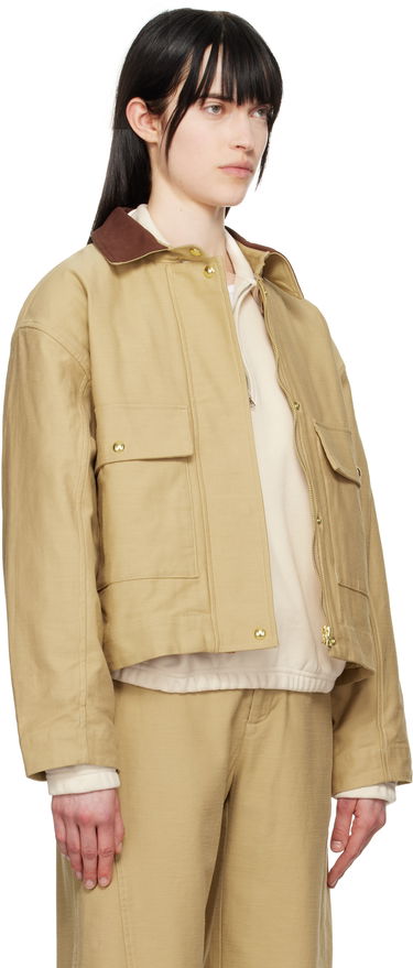 Bunda rag & bone Rag & Bone Nonie 2-in-1 Twill Jacket Béžová | WAW25S20167516, 1