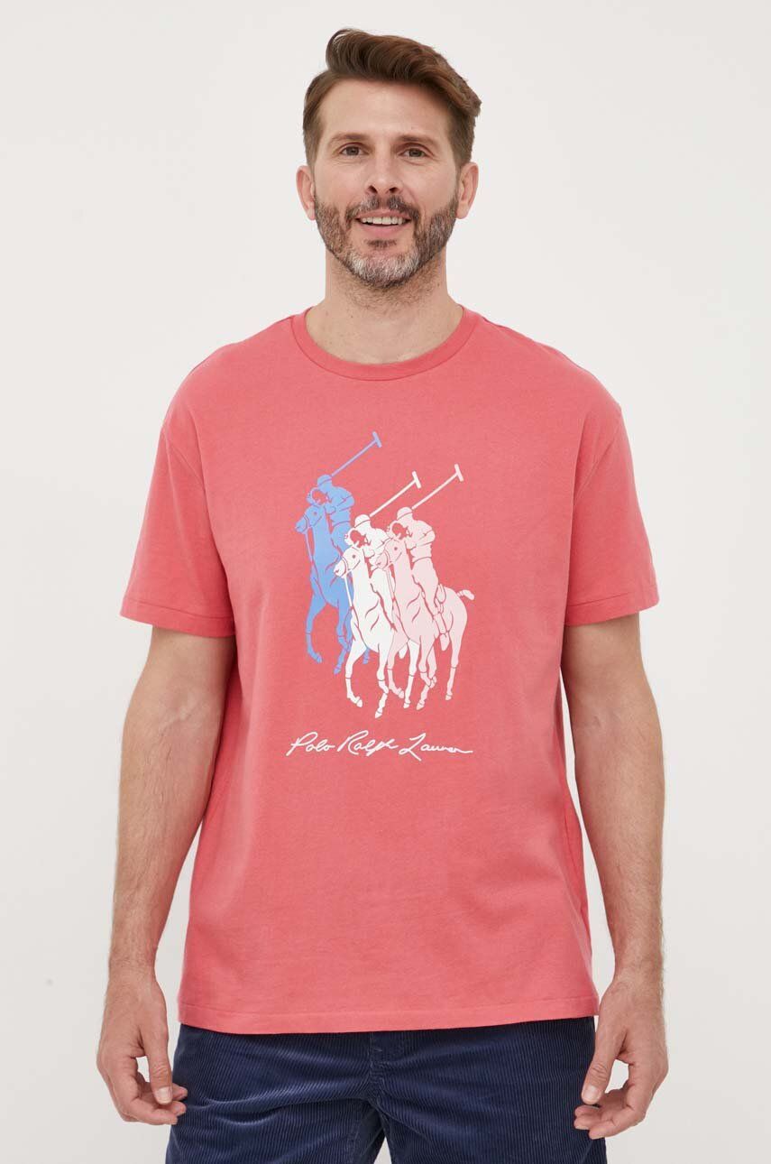 Tričko Polo by Ralph Lauren T-Shirt Ružová | 710909588, 0