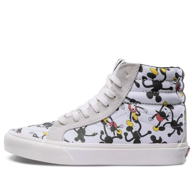 Tenisky a topánky Vans Disney x Geoff McFetridge SK8-HI Biela | VN0A38FYRNQ