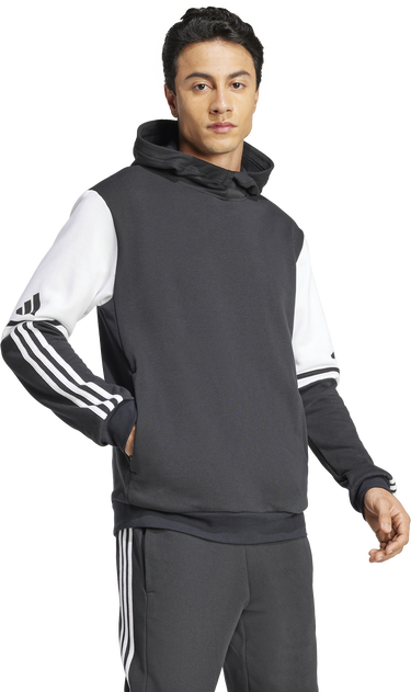 Mikina adidas Originals SQ25 SW Hoodie Šedá | je2776, 4