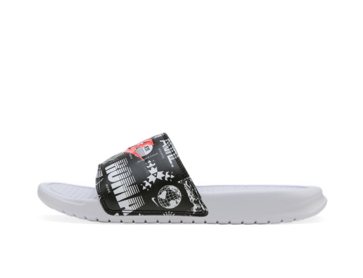 Tenisky a topánky Nike Benassi JDI Print Biela | 631261-107