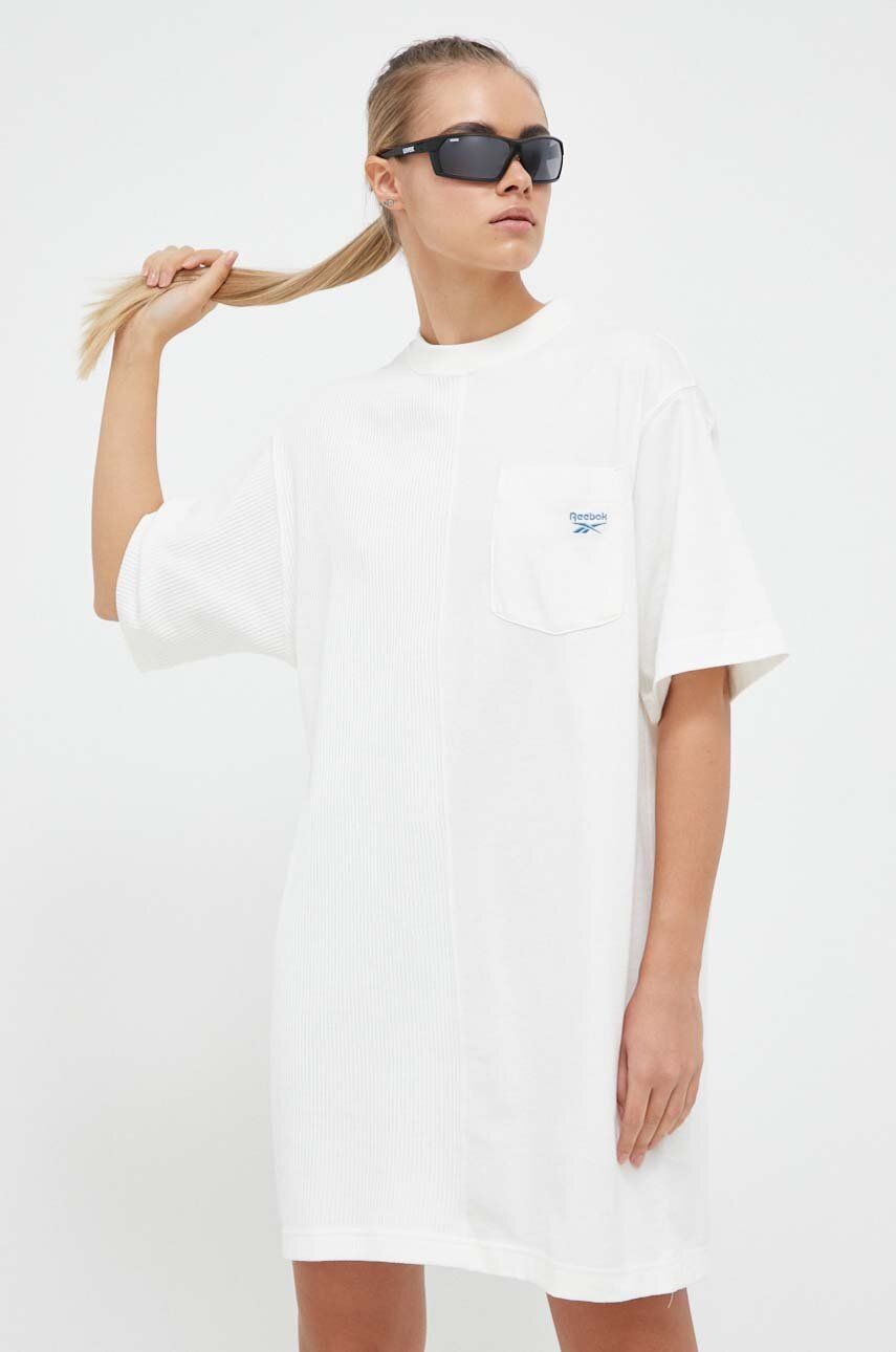 Šaty Reebok Classic Mini Cotton Dress Biela | IC8098, 0