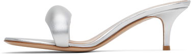 Tenisky a topánky Gianvito Rossi Bijoux 85 Mules Metalická | G18380-55RIC-NPS, 2