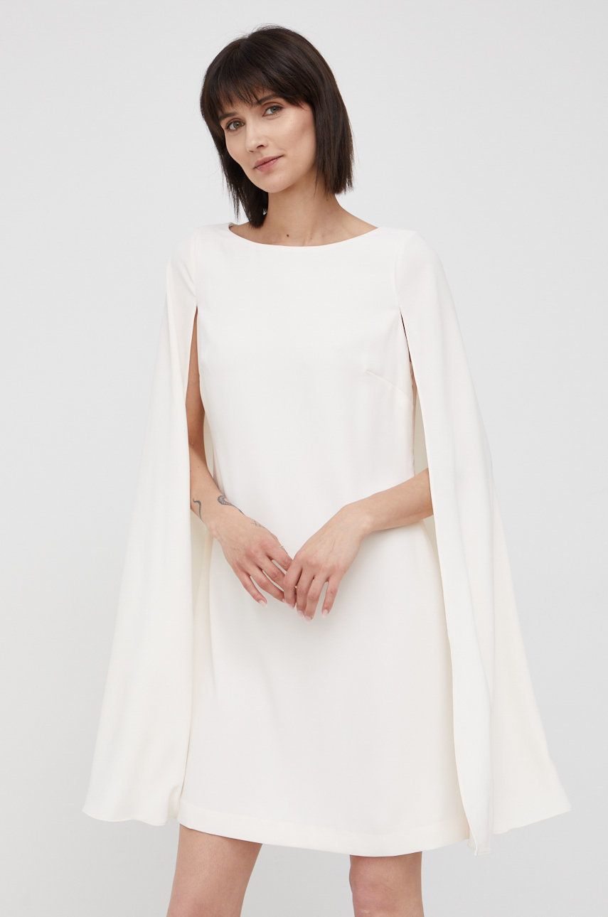 Šaty Polo by Ralph Lauren Lauren Ralph Lauren Mini Cape Dress Biela | 253855210006, 0