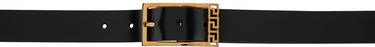 Opasok Versace Black Greca Leather 3 CM Belt Čierna | 1015105_1A08779, 0