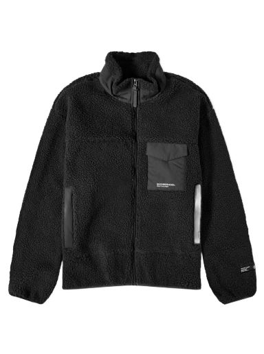 Bunda Neighborhood Boa Fleece Jacket Čierna | 232SZNH-JKM05-BK