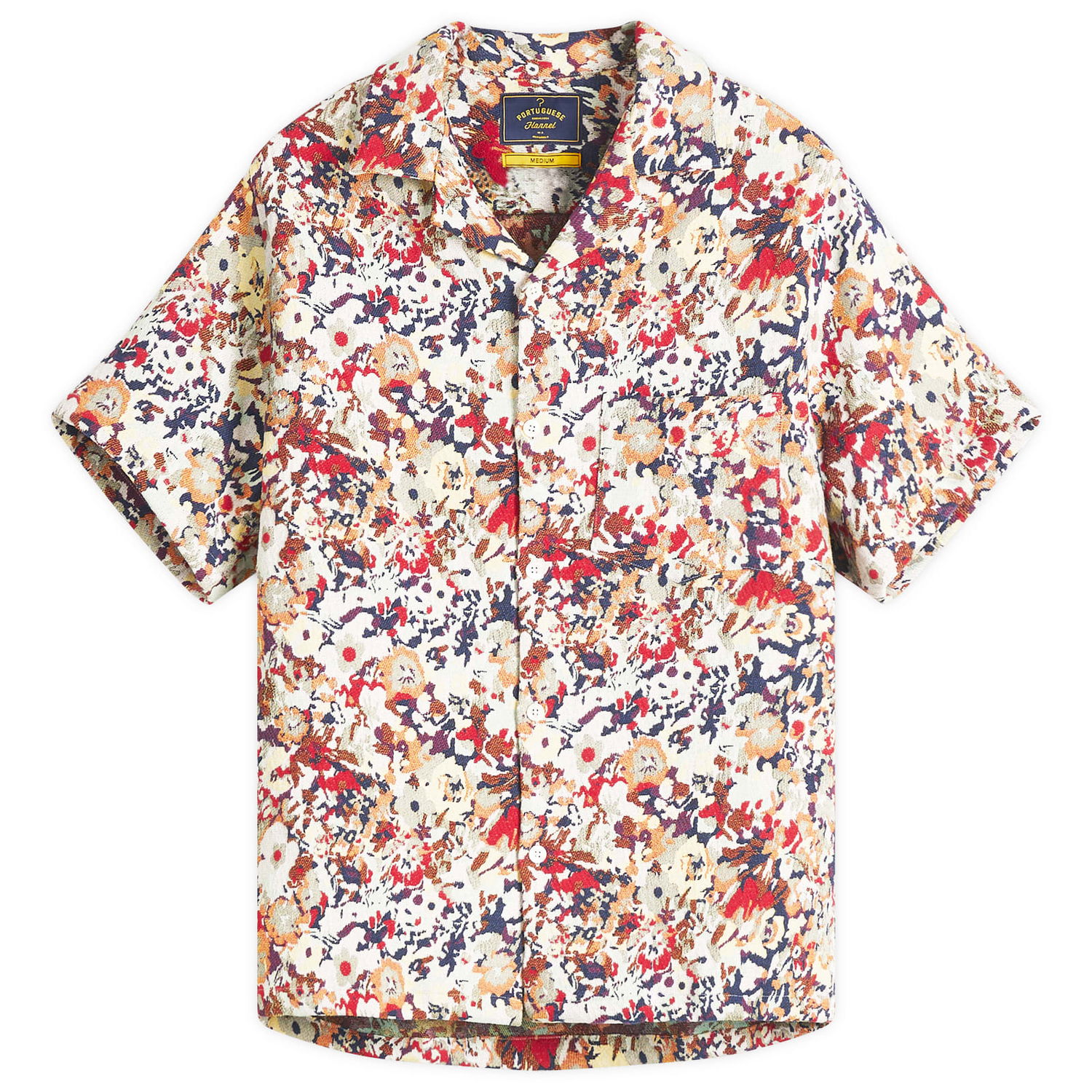 Košeľa Portuguese Flannel Portuguese Flannel Orchard Camo Vacation Shirt Rôznofarebný | SS25-064-MUL, 0