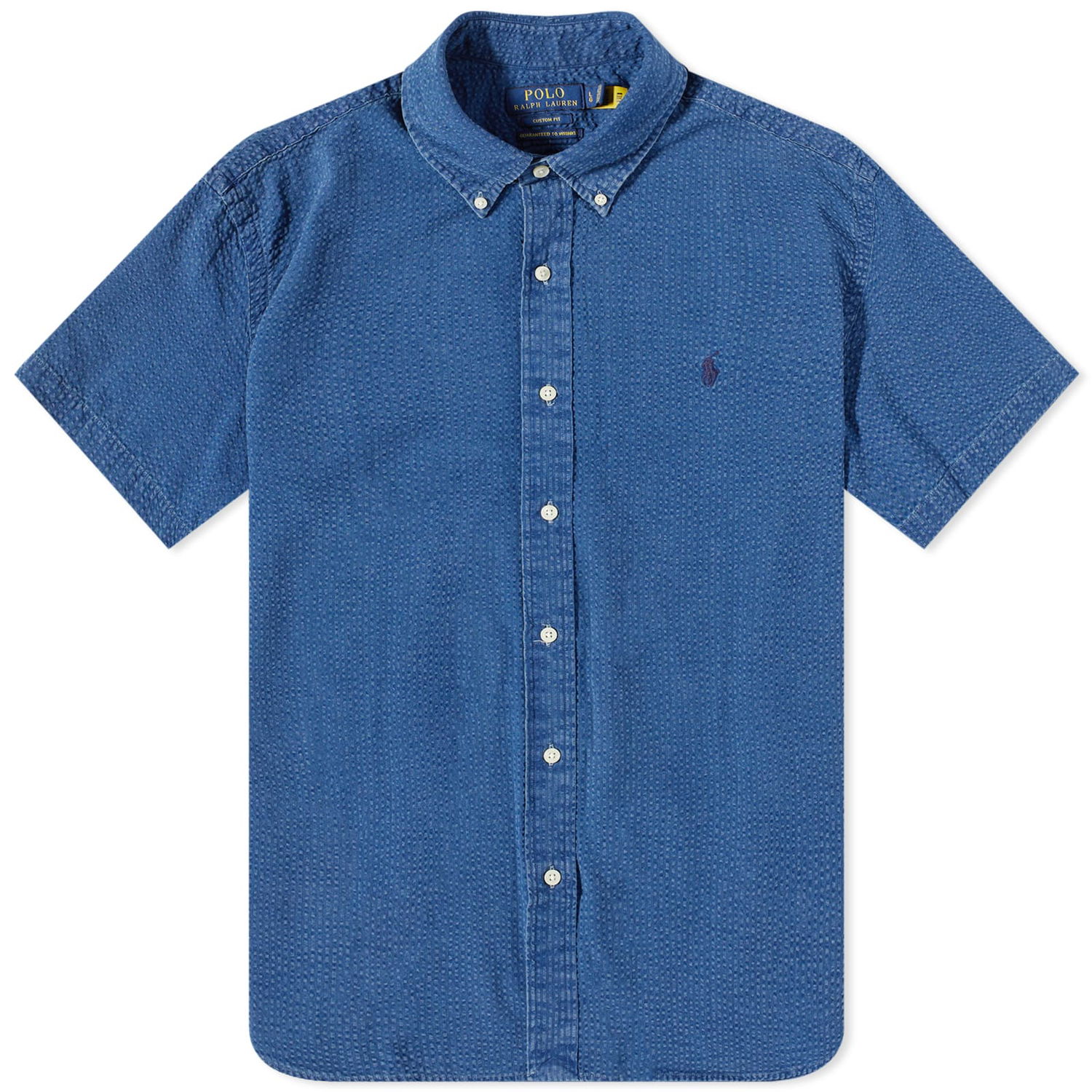 Košeľa Polo by Ralph Lauren Seersucker Navy | 710906575002, 0
