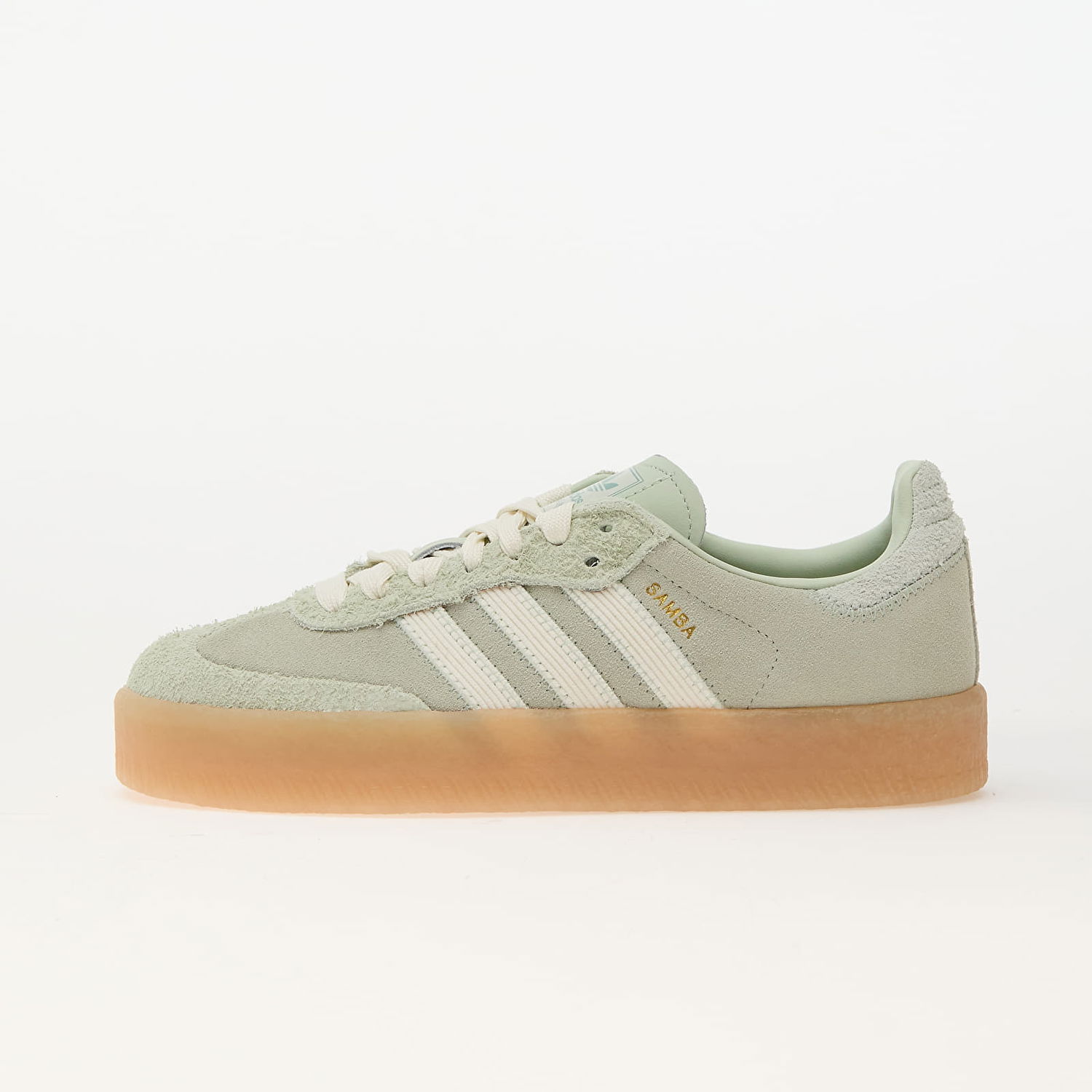 Tenisky a topánky adidas Originals Sambae W Linen Green/ Off White/ Crystal Jade Zelené | JI3881, 0