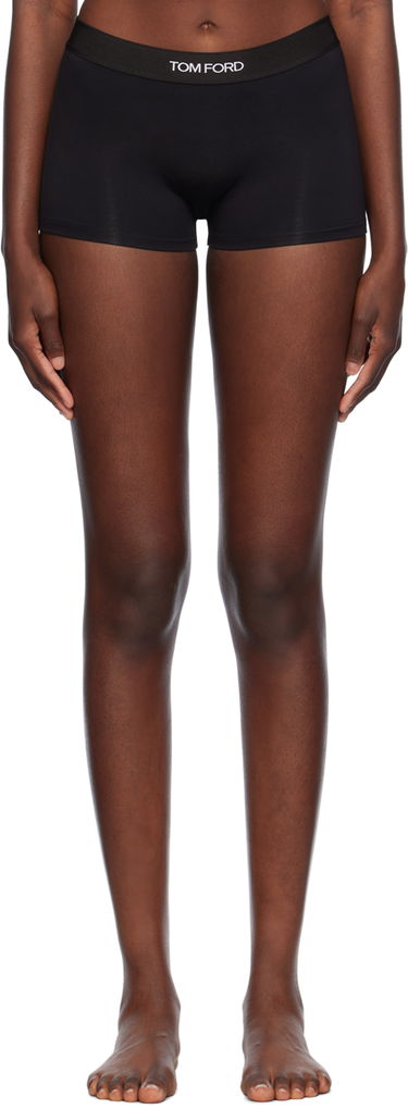 Boxerky Tom Ford Tom Ford Modal Signature Boy Shorts Čierna | KNJ006-JEX011, 0
