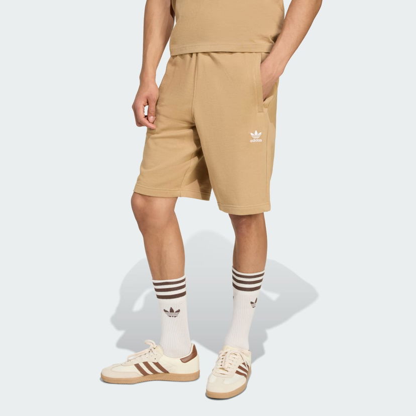 Šortky adidas Performance Essentials Trefoil Shorts Béžová | JW3545
