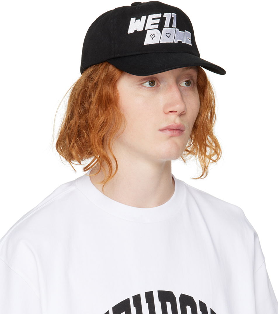Šiltovka We11done We11done Square Logo Washed Cap Čierna | WD-AH3-22-416-U-BK, 1