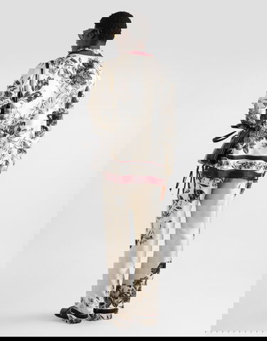 Košeľa Dolce & Gabbana Flower Bouquet-print Twill Shirt Rôznofarebný | G5IF1THI10OHK5ST, 2