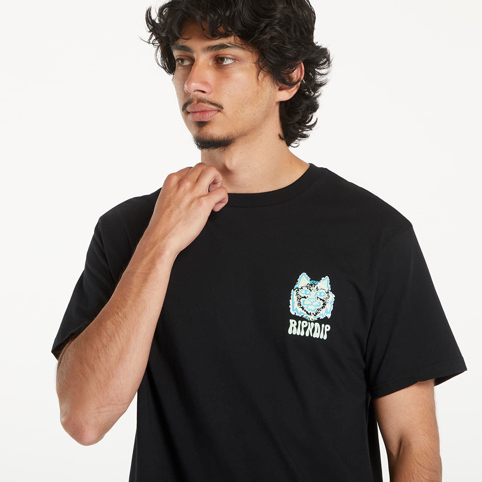 Nerm Wave Short Sleeve Tee Black