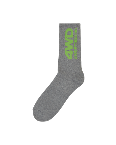 Ponožky 4 WORTH DOING Logo Socks Šedá | 4WDLOGOSOCKS GREY, 2