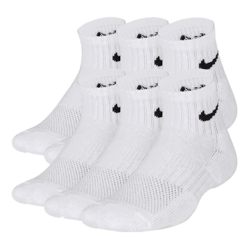 Ponožky Nike Everyday Cushioned Ankle Socks 6-Pack Biela | SX6912-100