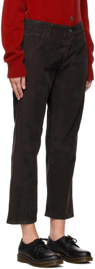Nohavice YMC Corduroy Pants Hnedá | Q4TAL, 1