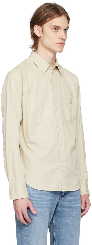 Košeľa rag & bone Rag & Bone Arrow Shirt Béžová | MBW23SA381TGML, 1