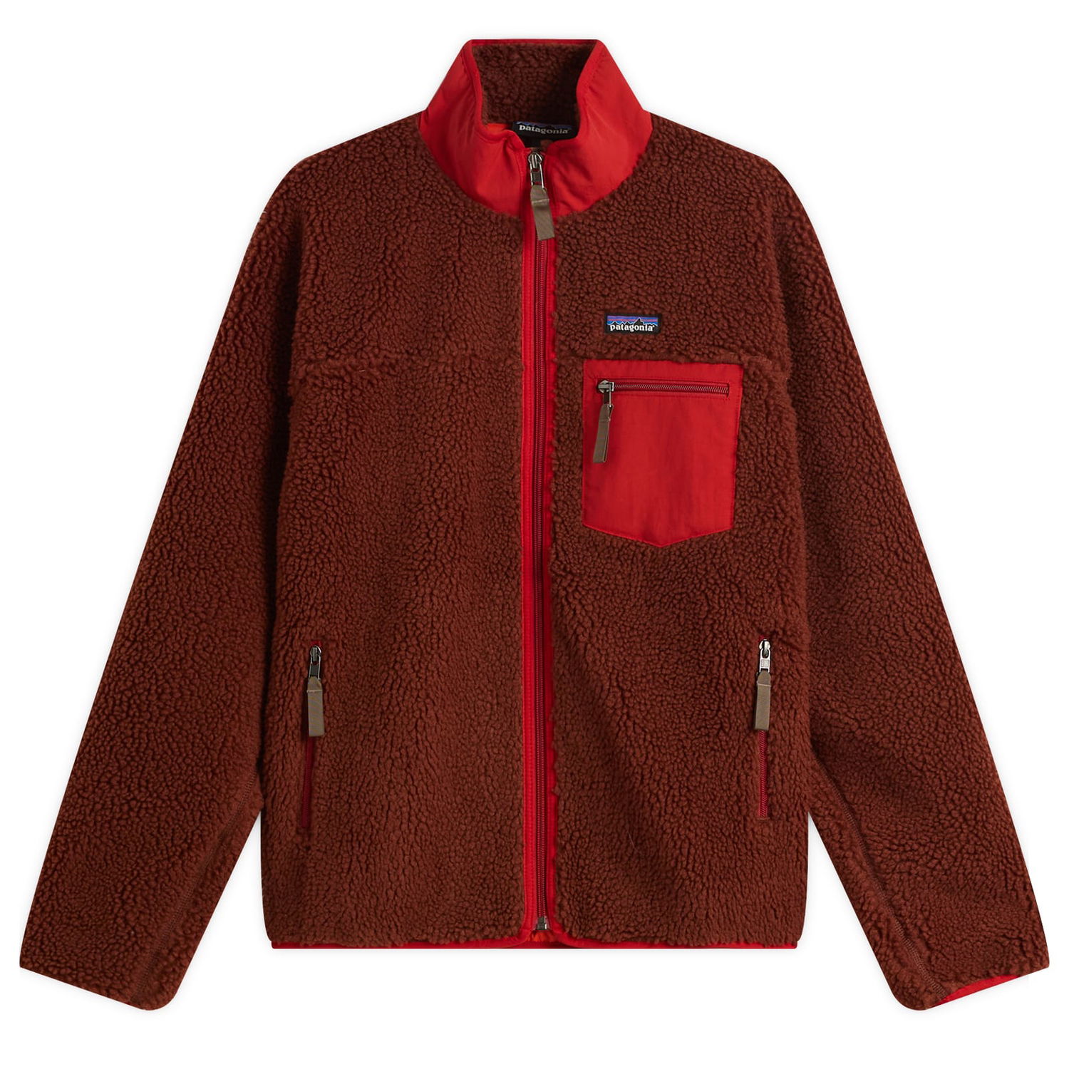 Bunda Patagonia Classic Retro-X Fleece Jacket, Size Small Hnedá | 23057-DVL, 1