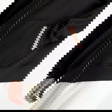 Mikina DAILY PAPER Ezar Zip Hoodie Black Čierna | 2322035, 1