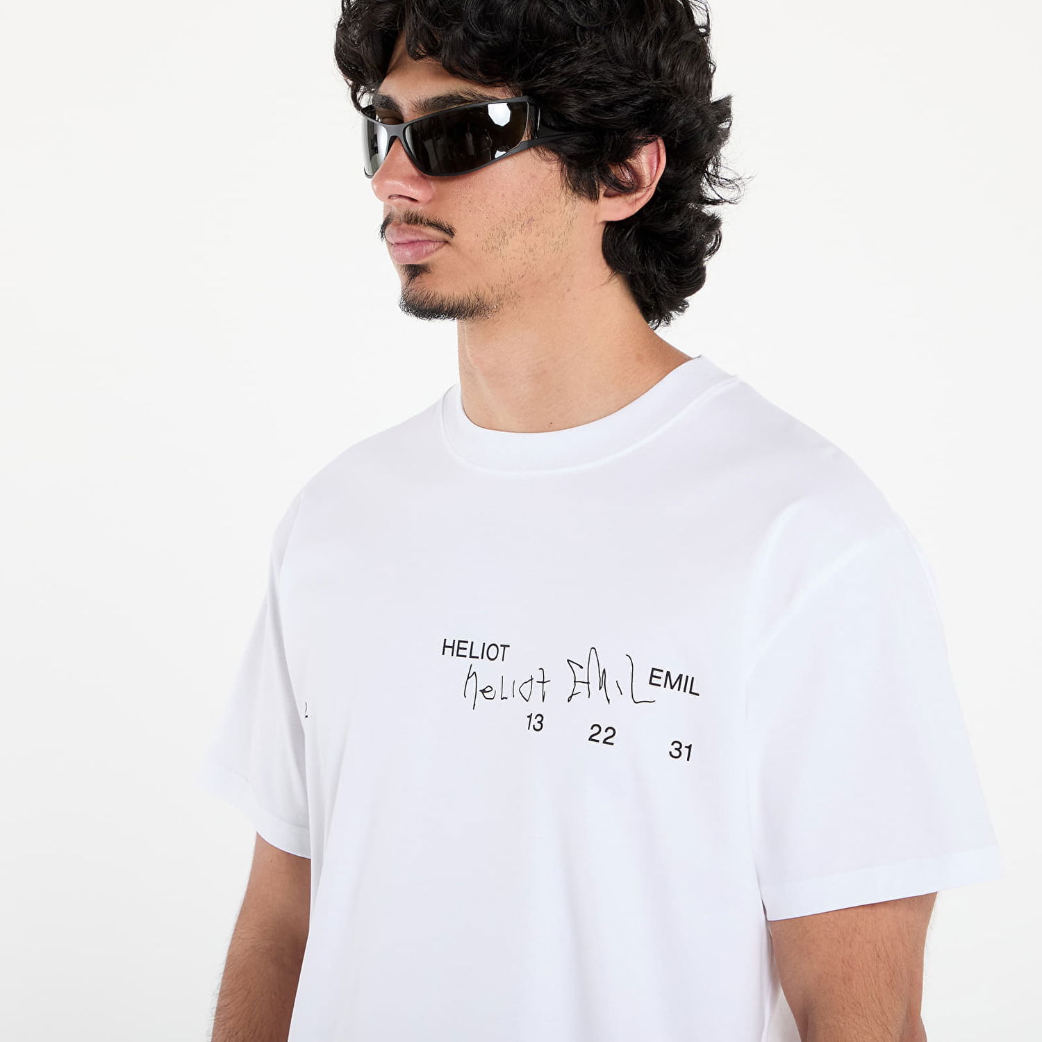 Tričko HELIOT EMIL HELIOT EMIL Fulgens T-Shirt Biela | PREAW25_M_09_141_WHT02, 1